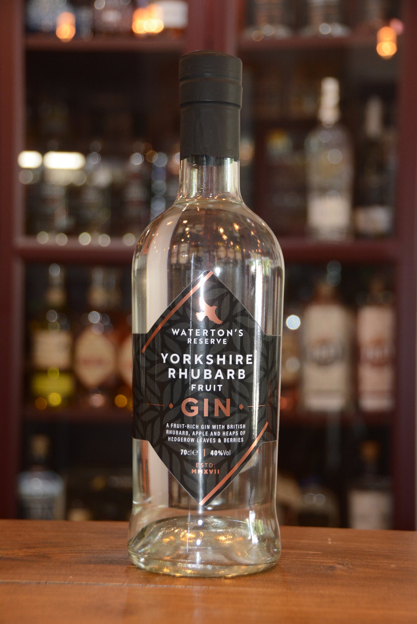 Waterton's Reserve - Yorkshire Rhubarb Fruit Gin 70cl