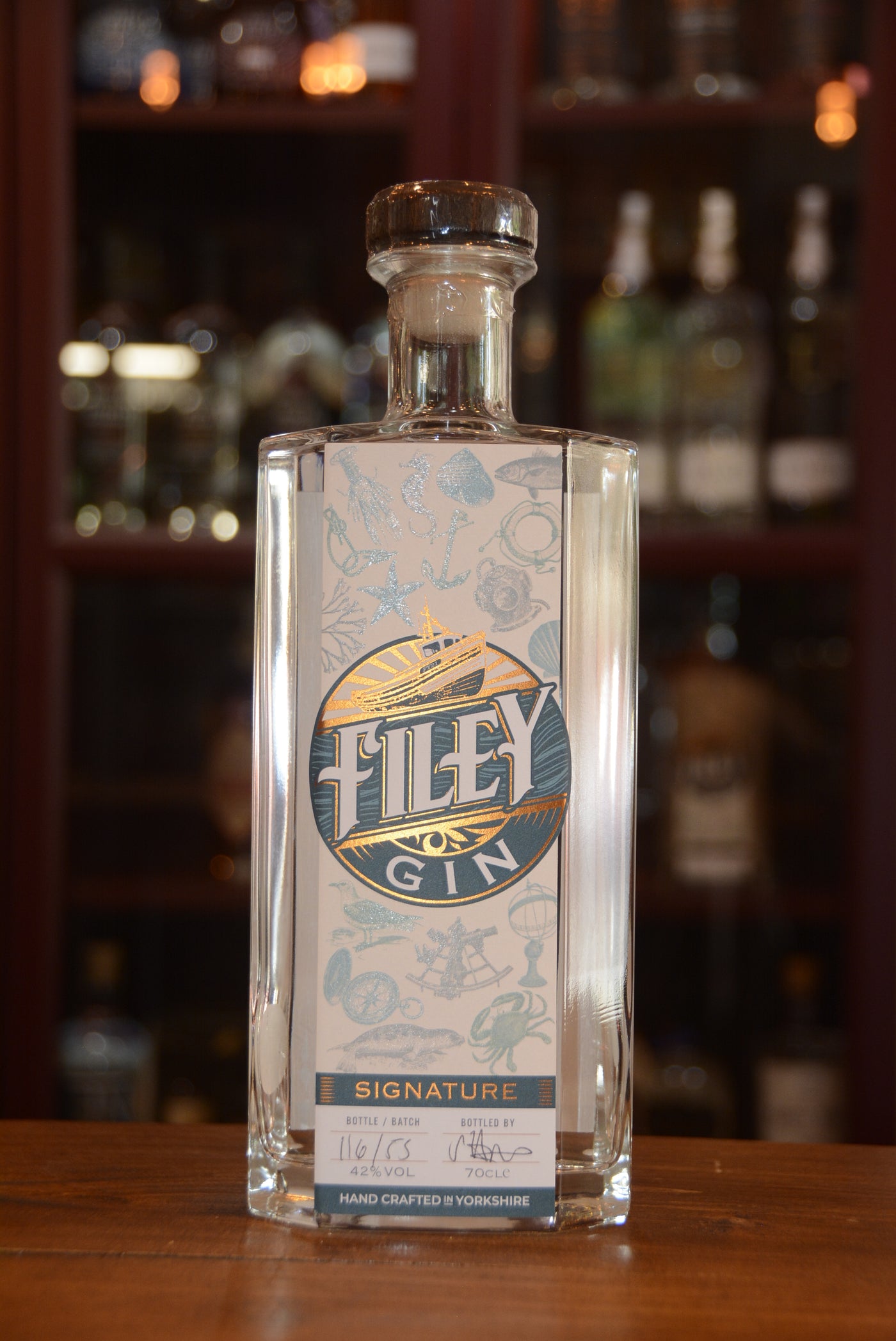 Filey Gin- Signature  Dry Gin 70cl