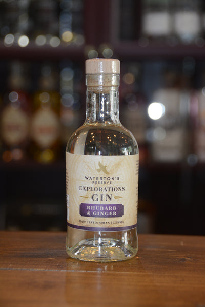 Waterton's Reserve - Explorations Rhubarb & Ginger Gin 20cl