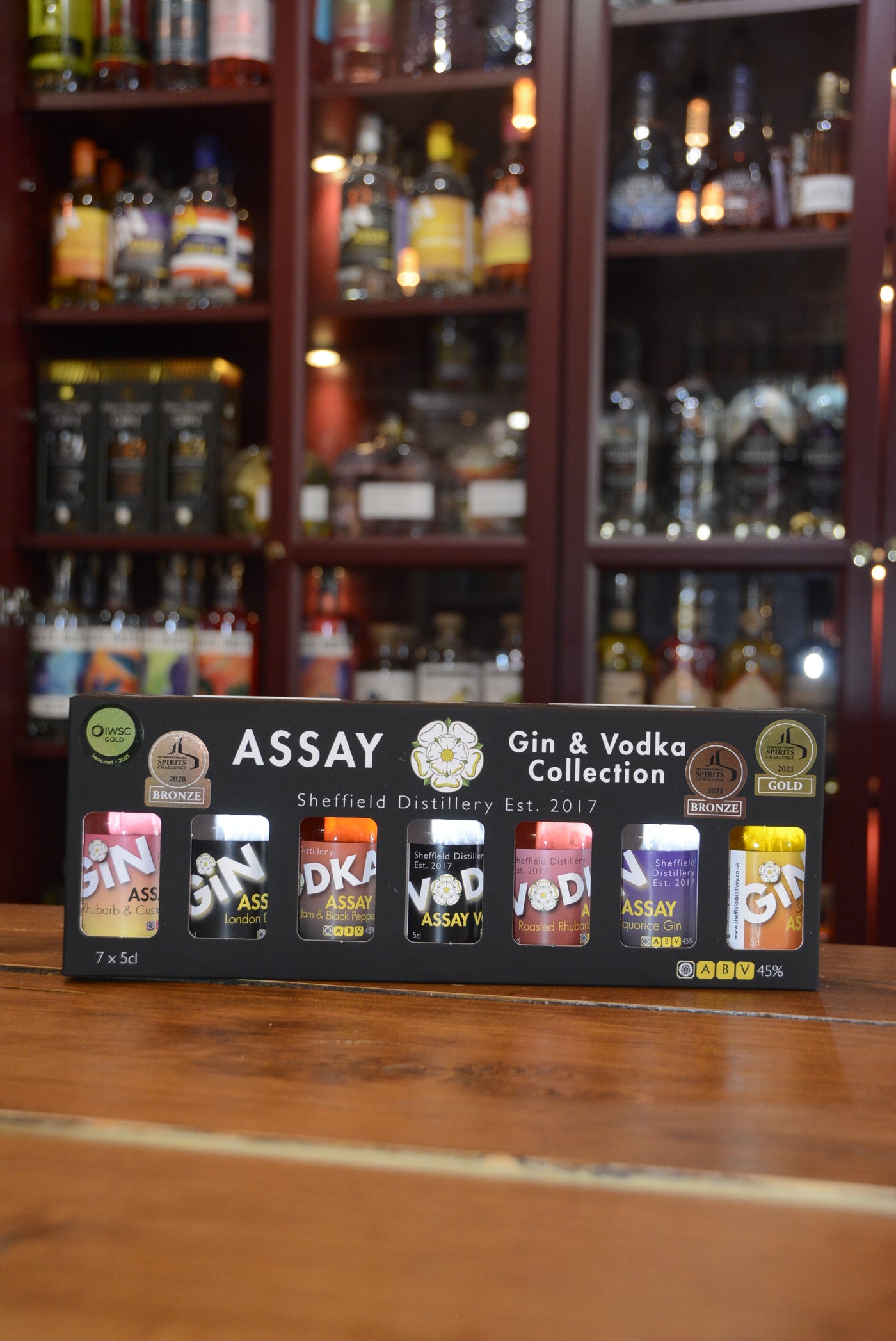 Sheffield Distillery - Assay Gin & Vodka Collection Gift Box 7 x 5cl