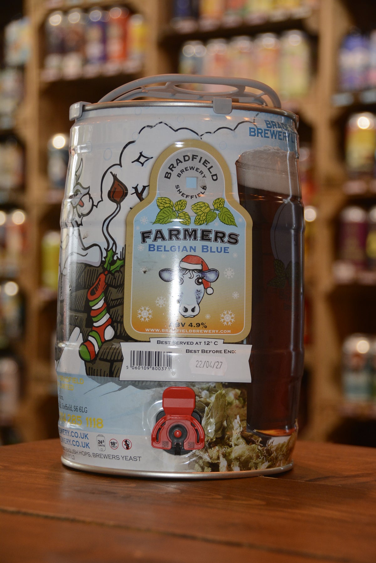 Bradfield Brewery - Farmers Belgian Blue - 5l Mini Keg