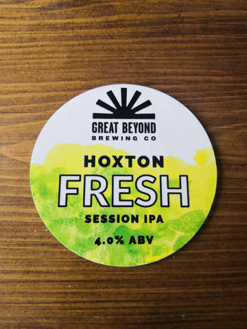 Great Beyond Brewing - Hoxton Fresh - 1 Litre Growler (inc growler bottle)