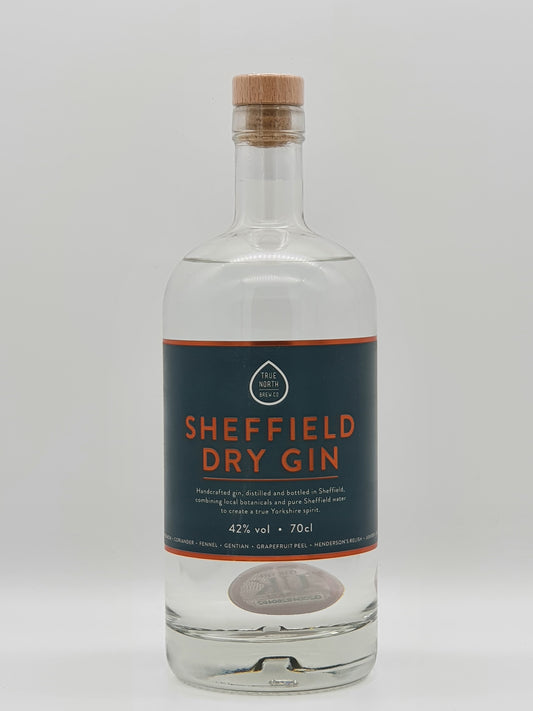 True North Brew Co - Sheffield Dry Gin 70cl