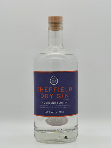 True North Brew Co - Sheffield Dry Gin Moorland Berries 70cl