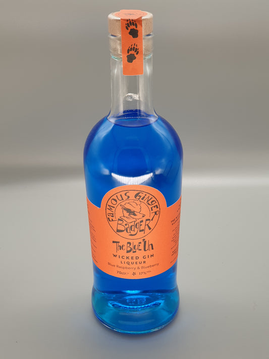 Waterton's - Famous Ginger Badger - The Blue Un Wicked Gin Liqueur