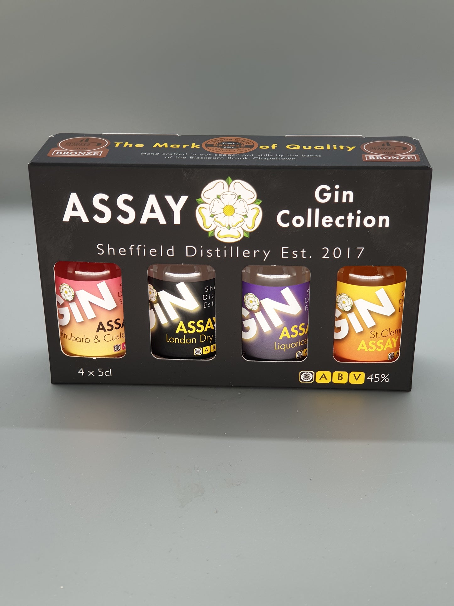 Sheffield Distillery - Assay Gin Collection Gift Box 4 x 5cl