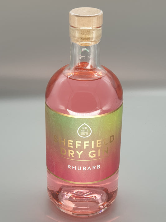 True North Brew Co - Sheffield Dry Gin  Rhubarb 70cl