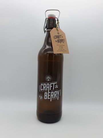 Craft & Berry Branded 1 litre Growler Bottle