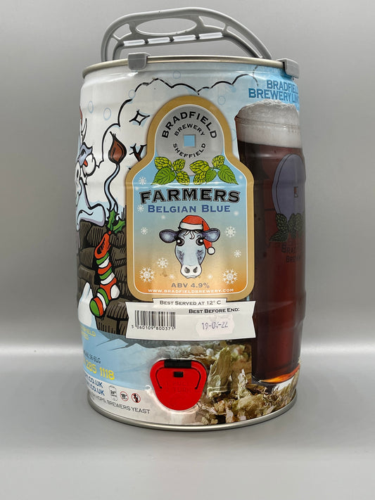 Bradfield Brewery - Farmers Belgian Blue - 5l Mini Keg