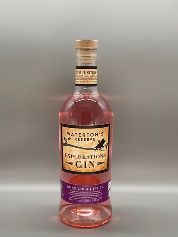 Waterton's Reserve - Explorations Rhubarb & Ginger Gin 70cl