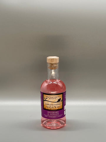 Waterton's Reserve - Explorations Rhubarb & Ginger Gin 20cl