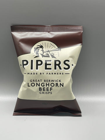 Pipers - Great Berwick Longhorn Beef Crisps