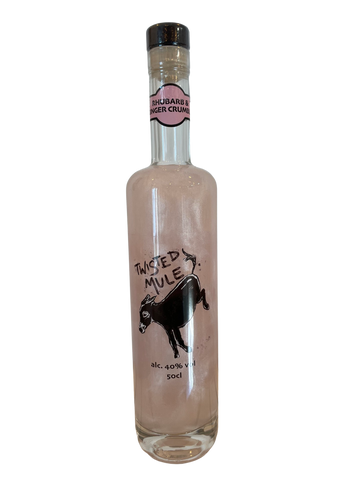 Twisted Mule- Kick Ass Flavoured Gins - Rhubarb & Ginger Crumble