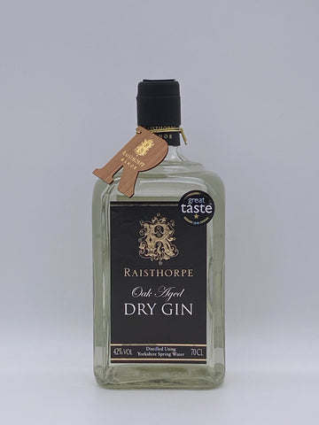 Raisthorpe Manor - Oak Aged Dry Gin 70cl
